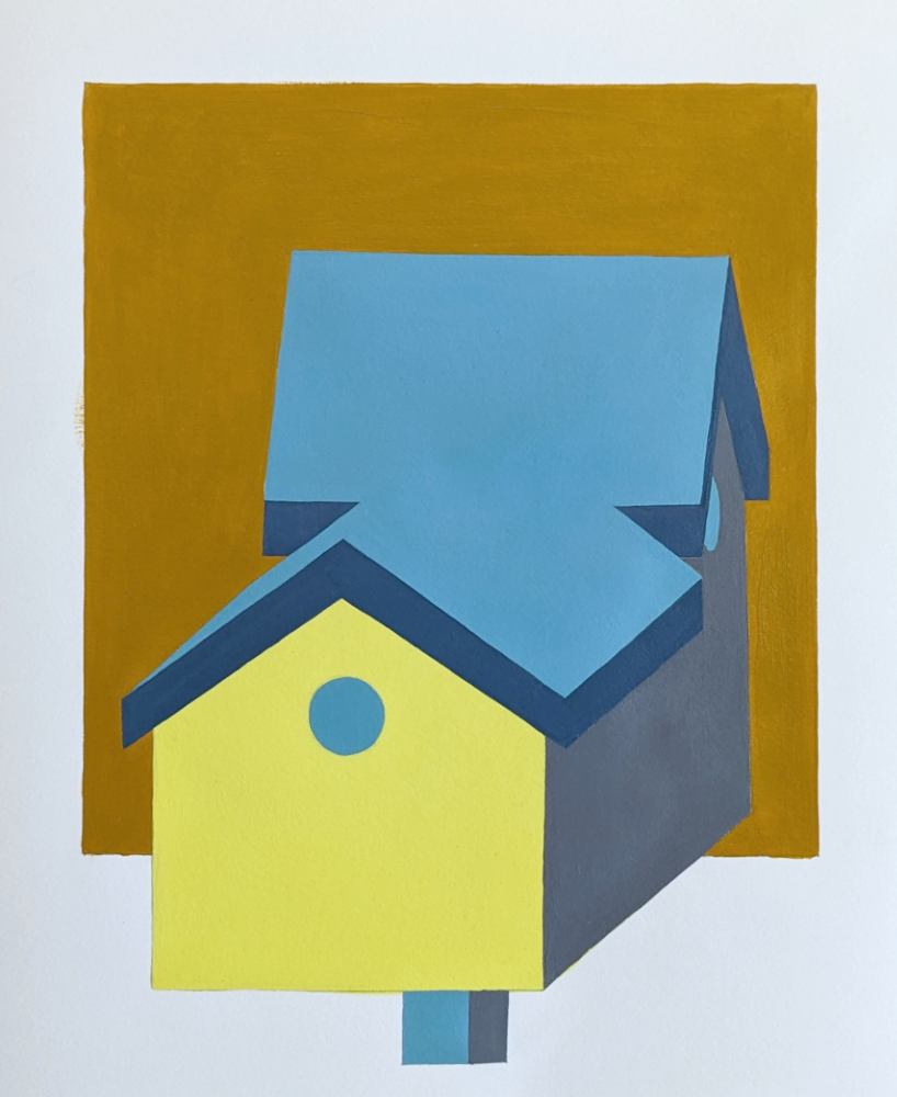 Motif Number One, Birdhouse: Color Study II